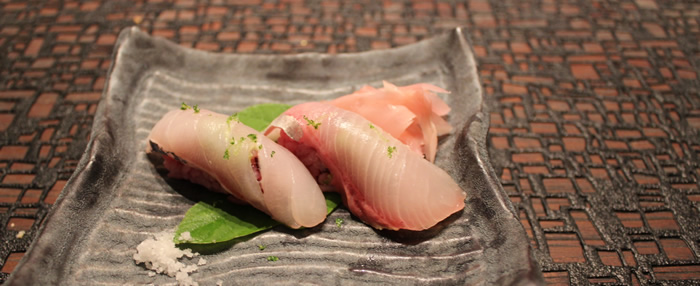 お食事　地魚寿司