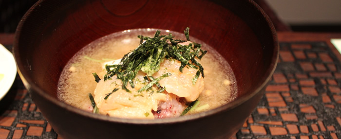 鯛茶漬け